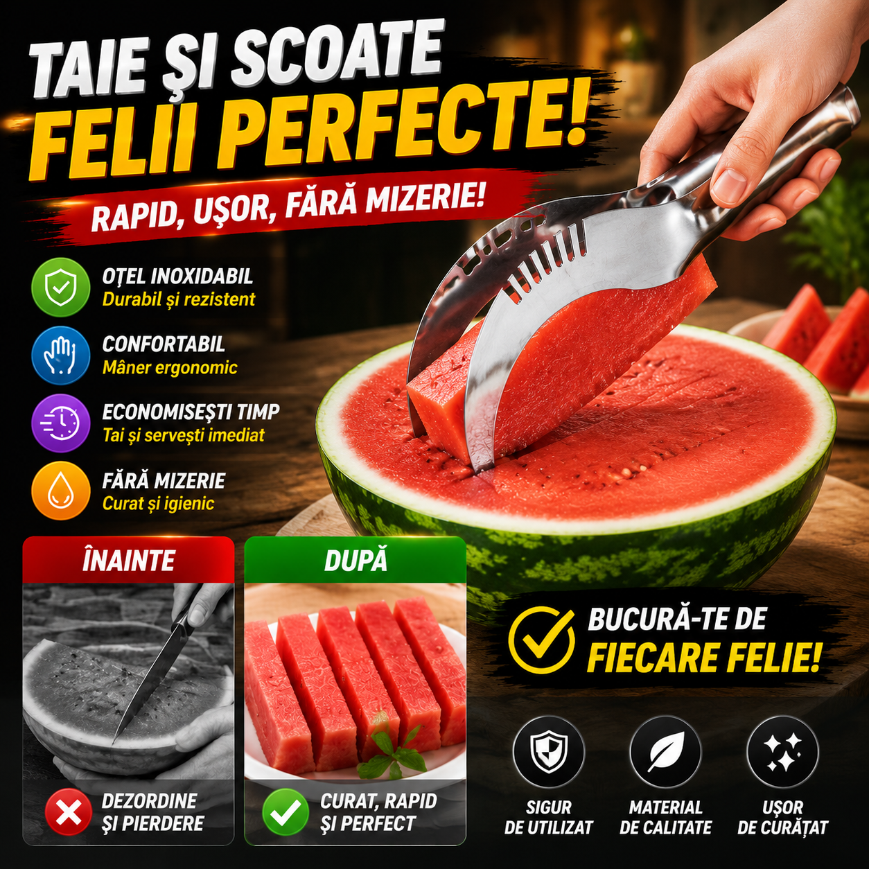 Tăietor Pentru Pepene MelonCut™