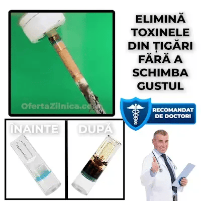 Set de Filtre Tigara Anti-Toxine