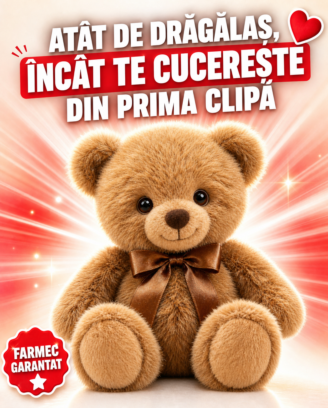 Ursuleț De Pluș Realist TeddyLove™