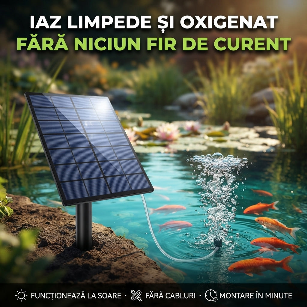 Aerator Solar Pentru Iaz PondAir™