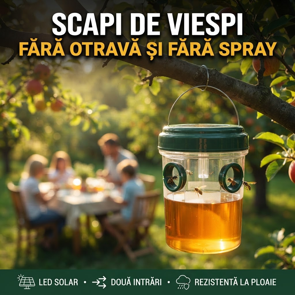 Capcană Solară Pentru Viespi WaspShield™