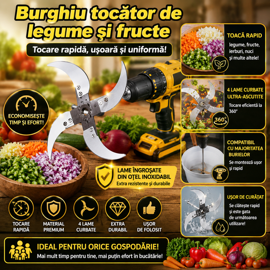 Burghiu Tocator de Legume