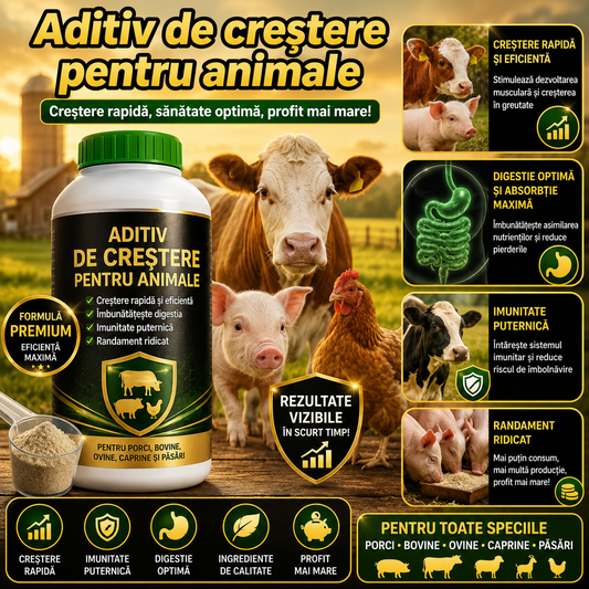 Aditiv Ingrasare Animale - TurboGrow