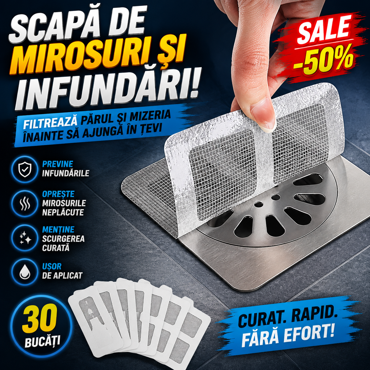Filtru Pentru Scurgere DrainGuard™