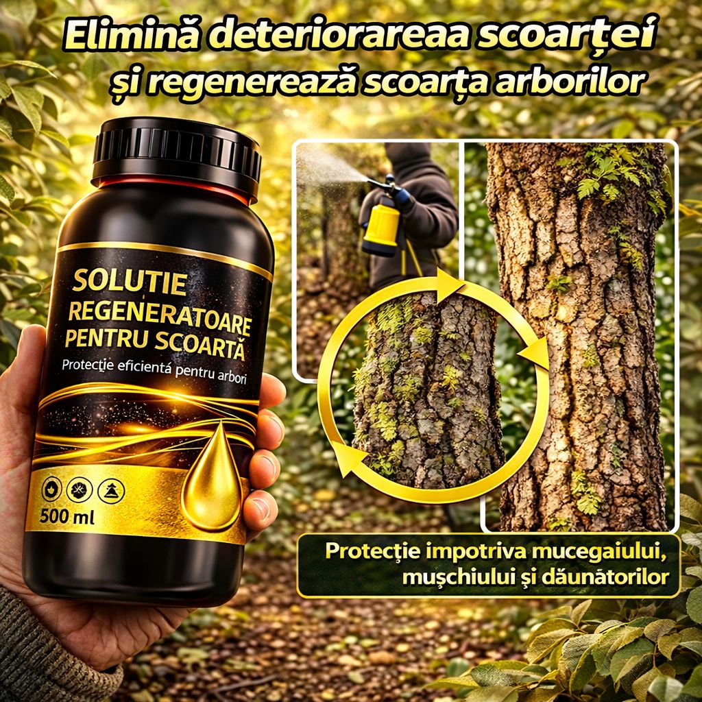 Solutie Tratament Scoarta PomRevive