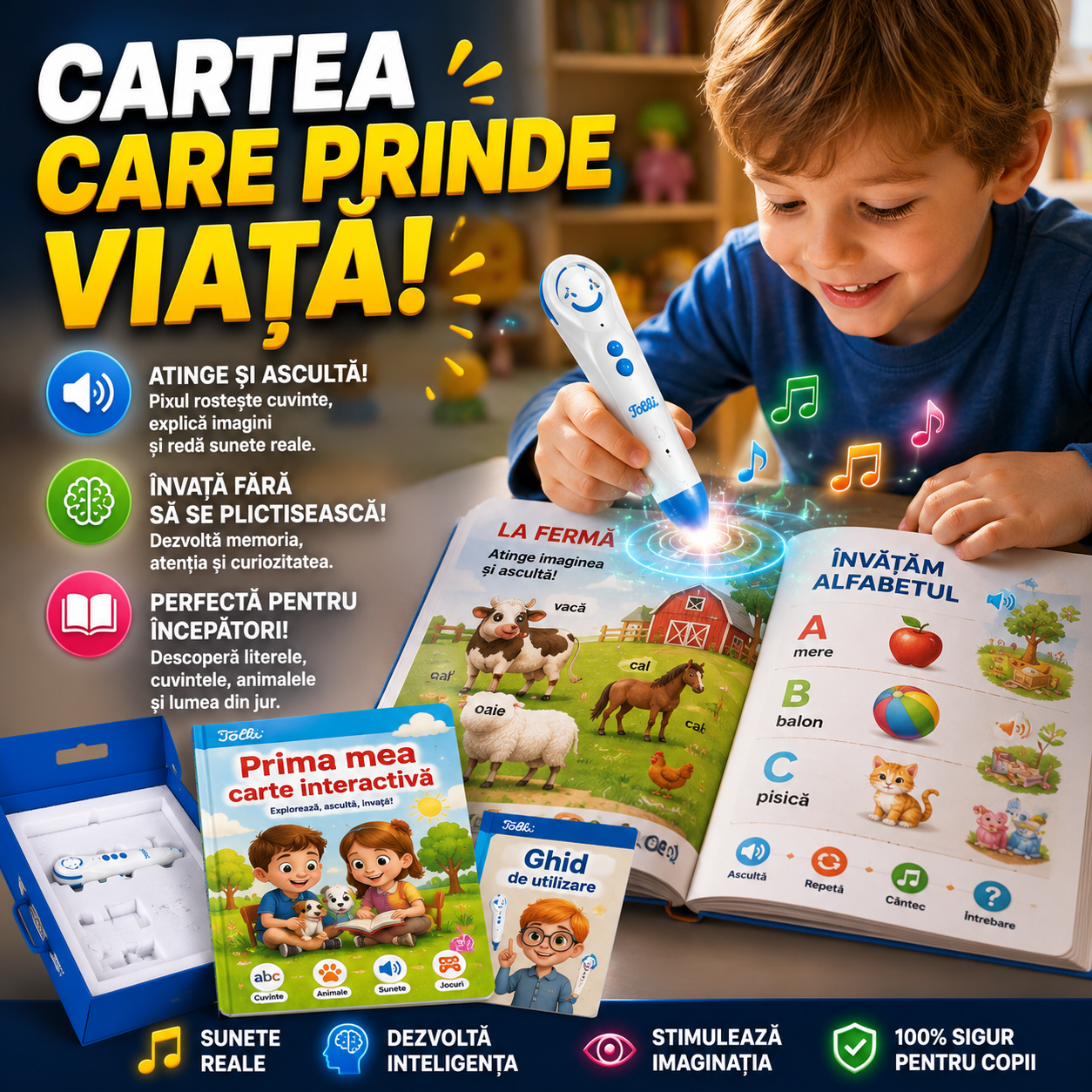 Cartea Audio Interactivă SmartBook™