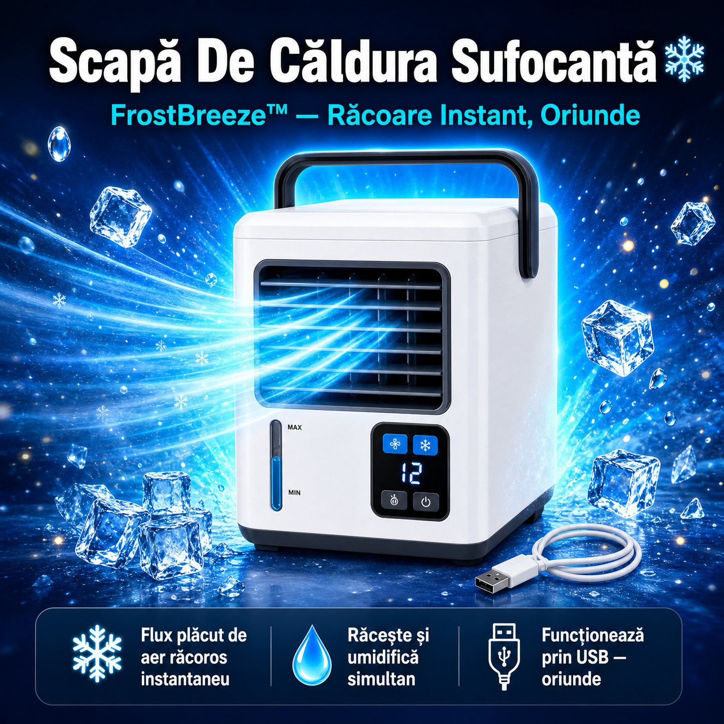Aer Condiționat Portabil FrostBreeze™