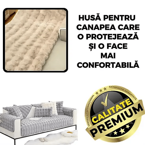 Husa de Canapea Moale si Eleganta-SofaLux
