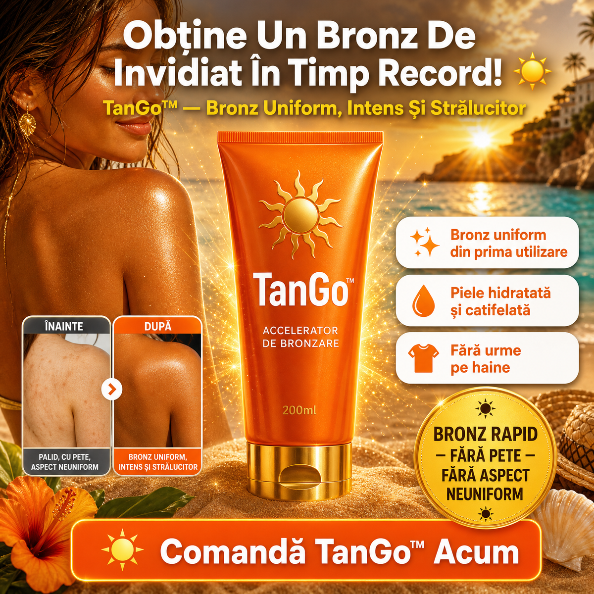 Cremă Pentru Bronz Intens TanGo™